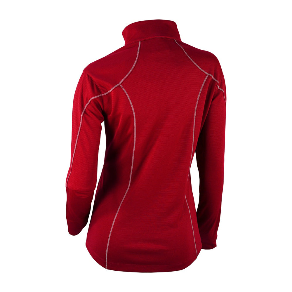 Toronto Raptors Women's Omni-Wick Shotgun 2.0 Quarter-Zip Pullover Top Red