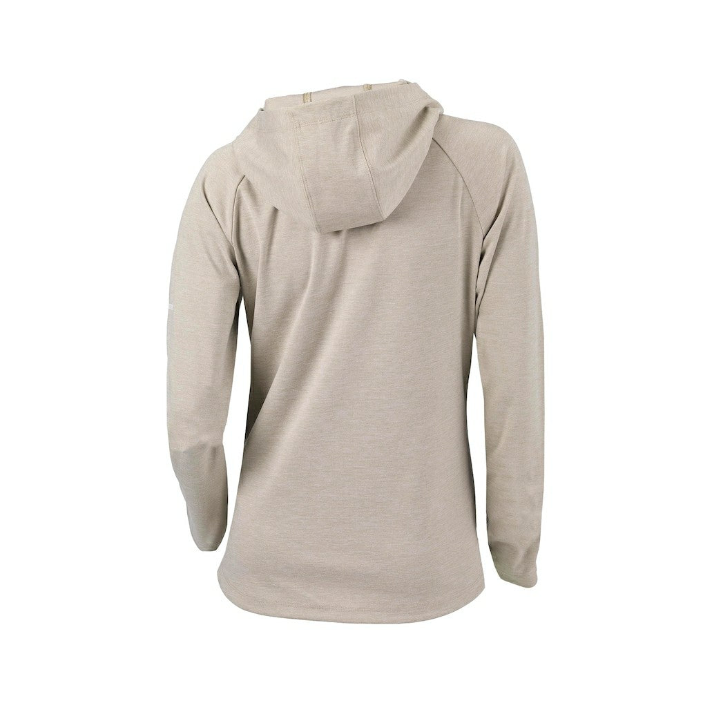 Golden State Warriors Women's Omni-Wick Half Shot Full-Zip Hooded Jacket Tan