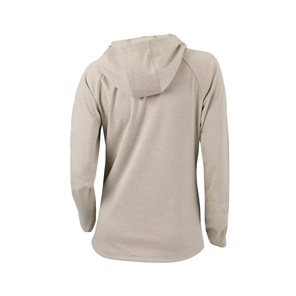 Golden State Warriors Women's Omni-Wick Half Shot Full-Zip Hooded Jacket Tan