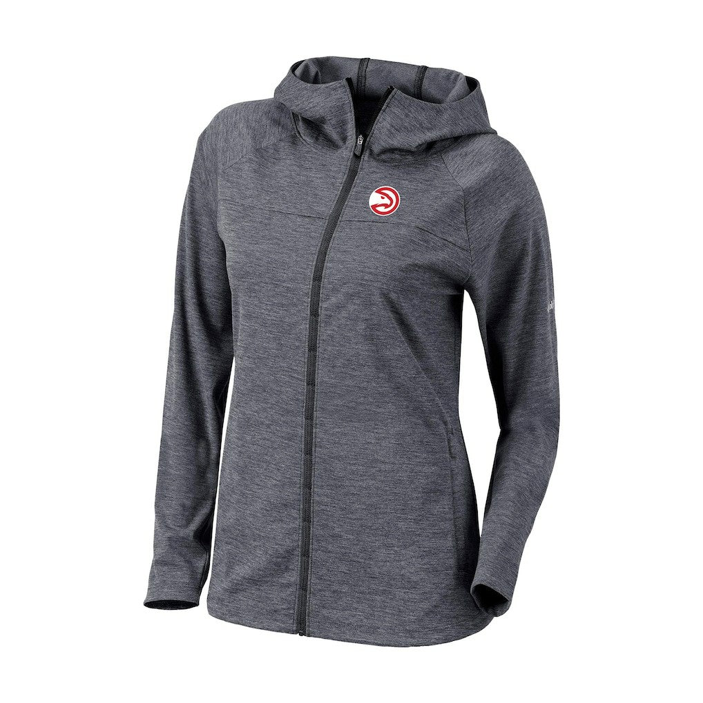 Atlanta Hawks Women's Omni-Wick Half Shot Full-Zip Hooded Jacket Black