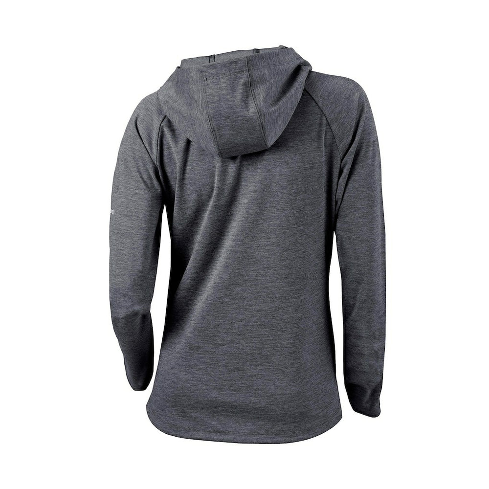 Brooklyn Nets Women's Omni-Wick Half Shot Full-Zip Hooded Jacket Black