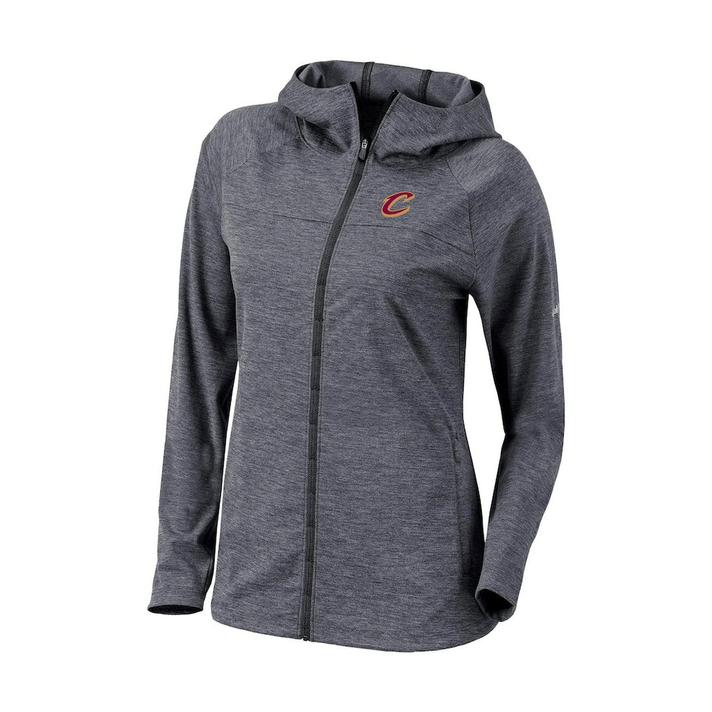 Cleveland Cavaliers Women's Omni-Wick Half Shot Full-Zip Hooded Jacket Black