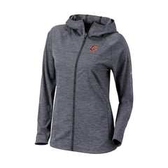 Cleveland Cavaliers Women's Omni-Wick Half Shot Full-Zip Hooded Jacket Black