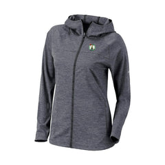Boston Celtics Women's Omni-Wick Half Shot Full-Zip Hooded Jacket Black