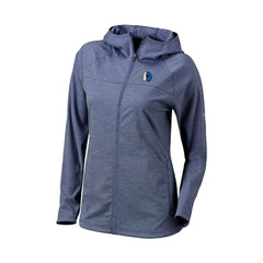 Dallas Mavericks Women's Omni-Wick Half Shot Full-Zip Hooded Jacket Navy