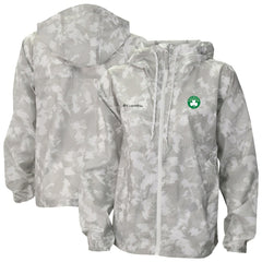 Boston Celtics Women's Flash Challenger II Omni-Shade Full-Zip Windbreaker Jacket Gray