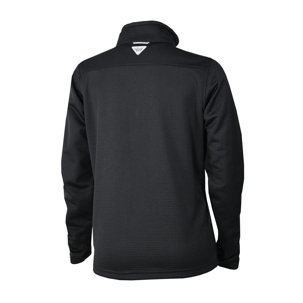 Toronto Raptors Women's Skiff Guide Fleece Pullover Top Black