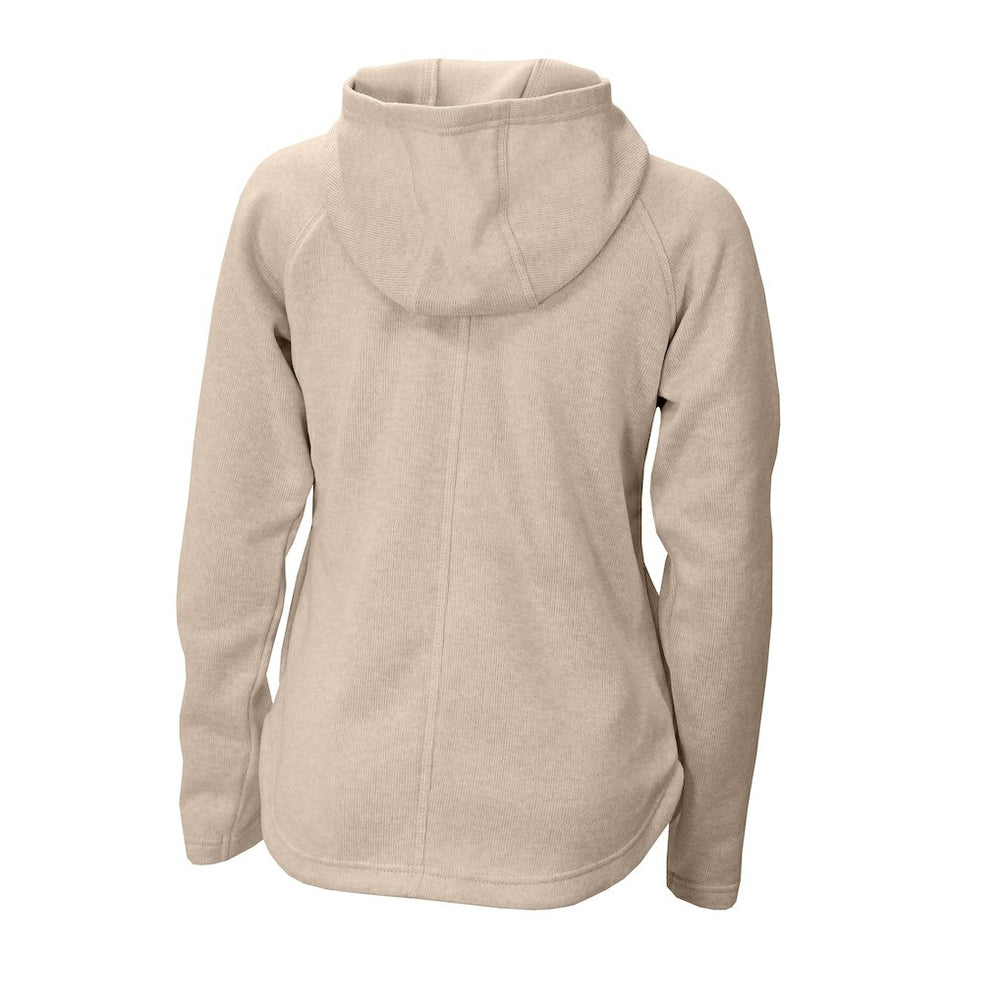 Brooklyn Nets Women's Sweater Weather Quarter-Snap Hoodie White