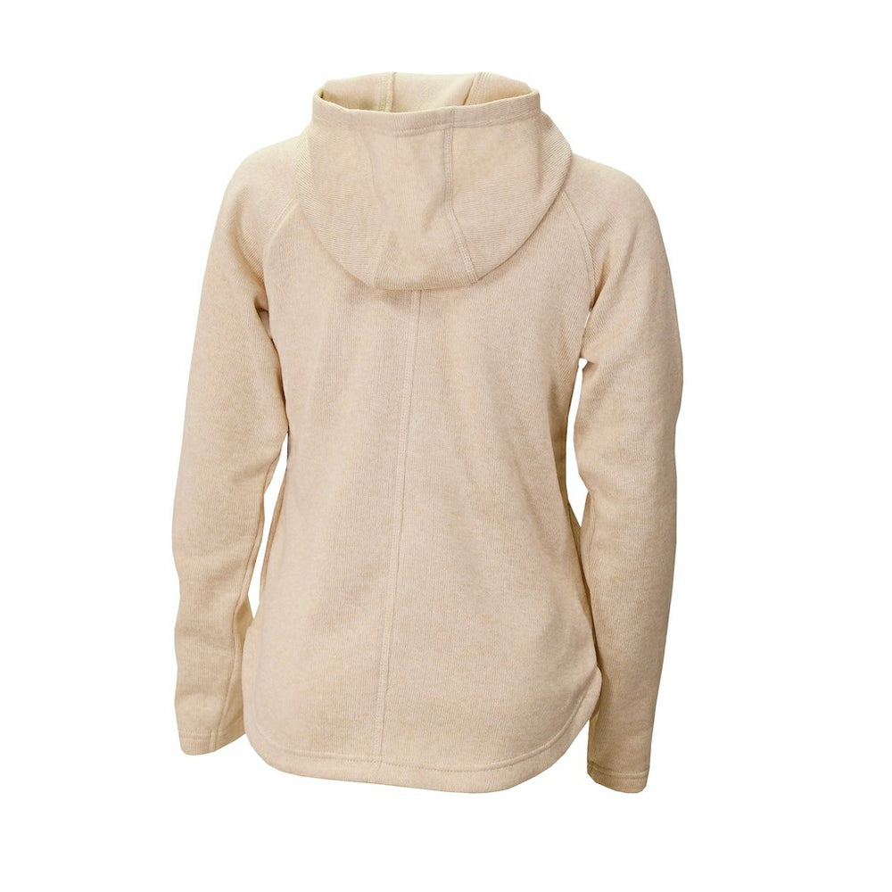 Chicago Bulls Women's Sweater Weather Quarter-Snap Hoodie White