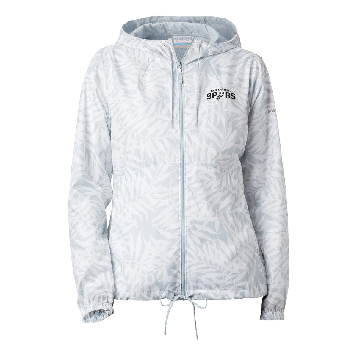 San Antonio Spurs Women's Flash Forward Windbreaker White