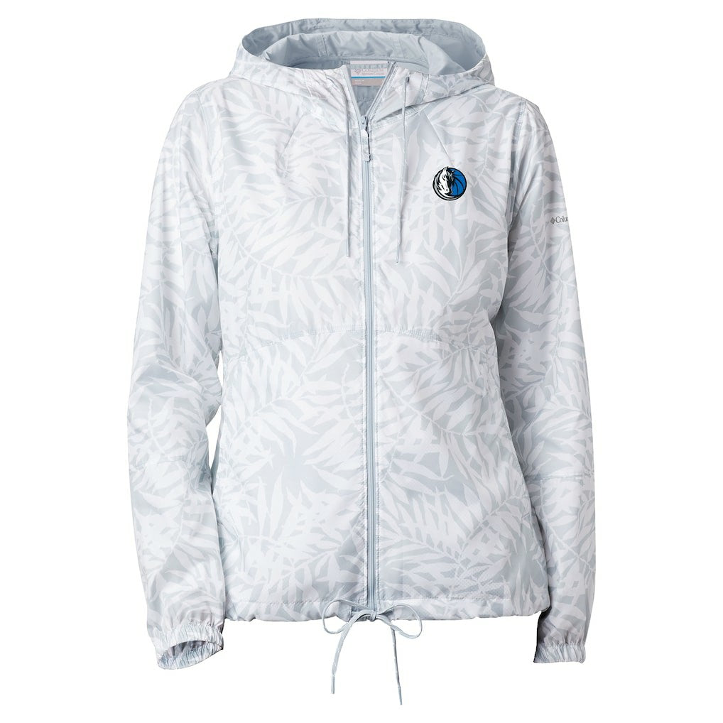 Dallas Mavericks Women's Flash Forward Windbreaker White
