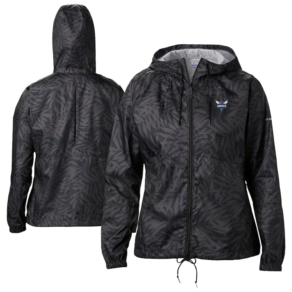 Charlotte Hornets Women's Flash Forward Windbreaker Black