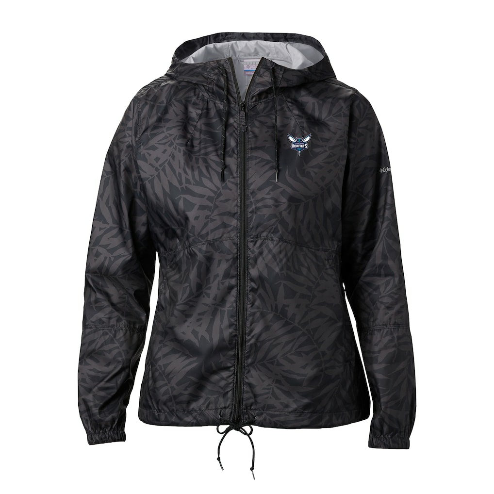 Charlotte Hornets Women's Flash Forward Windbreaker Black