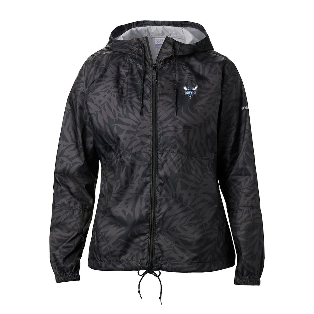 Charlotte Hornets Women's Flash Forward Windbreaker Black