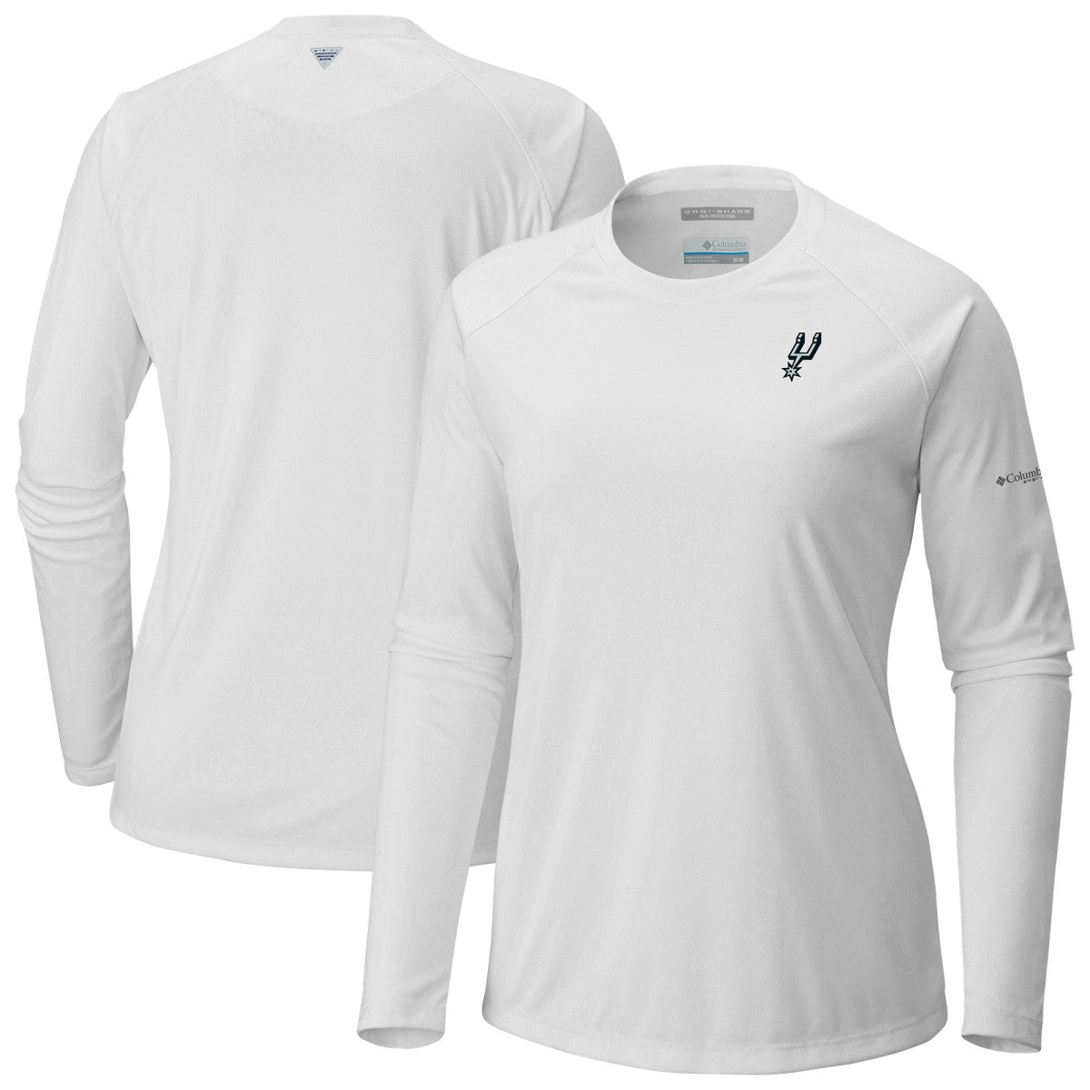 San Antonio Spurs Women's Tidal Tee II Long Sleeve T-Shirt White