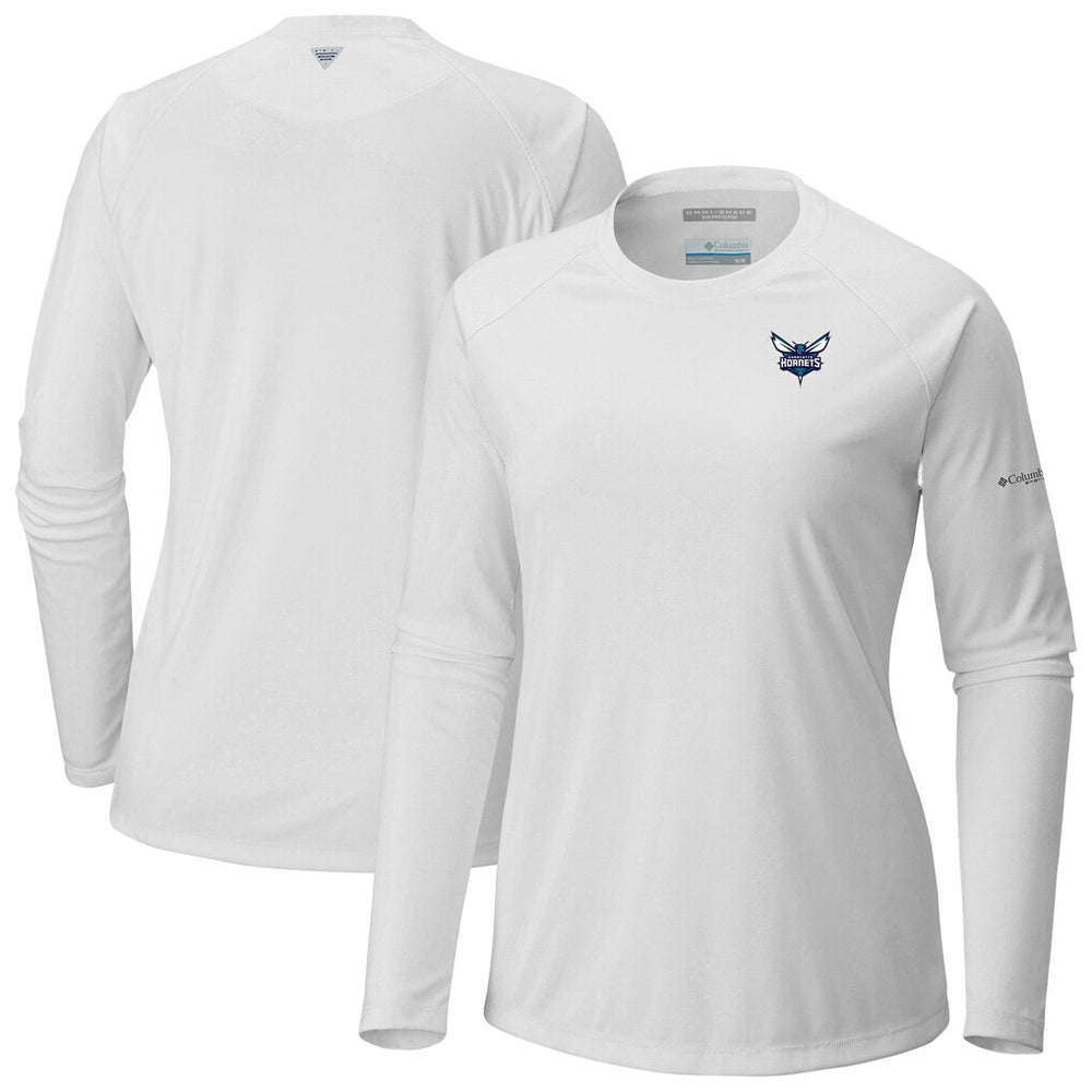Charlotte Hornets Women's Tidal Tee II Long Sleeve T-Shirt White