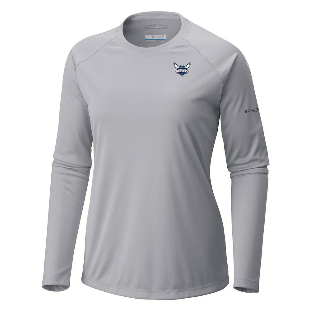 Charlotte Hornets Women's Tidal Tee II Long Sleeve T-Shirt Gray
