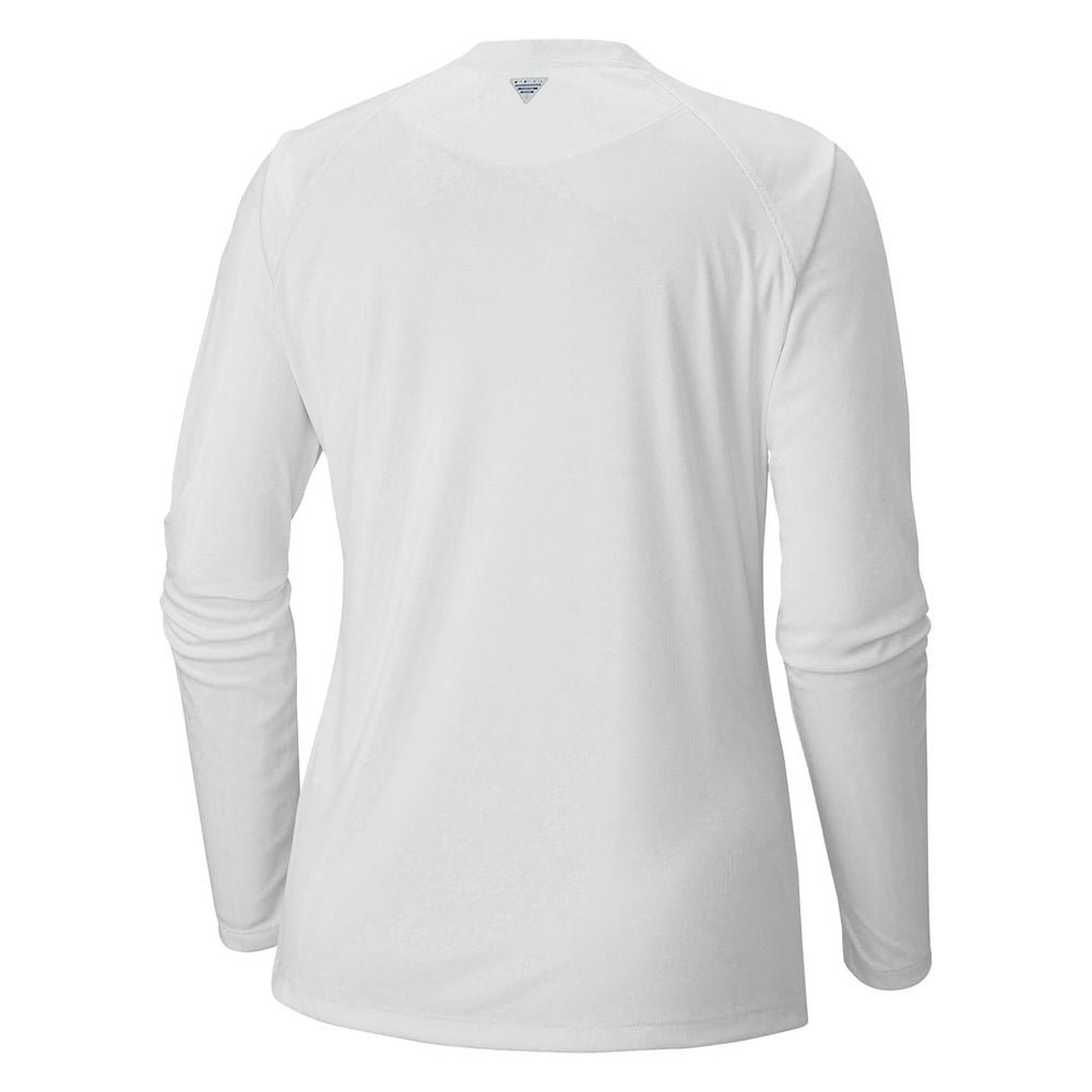 Detroit Pistons Women's Tidal Tee II Long Sleeve T-Shirt White