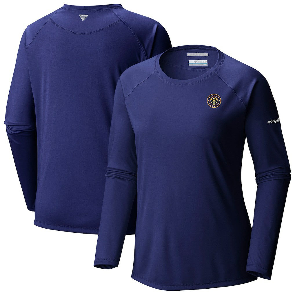 Denver Nuggets Women's Tidal Tee II Long Sleeve T-Shirt Navy