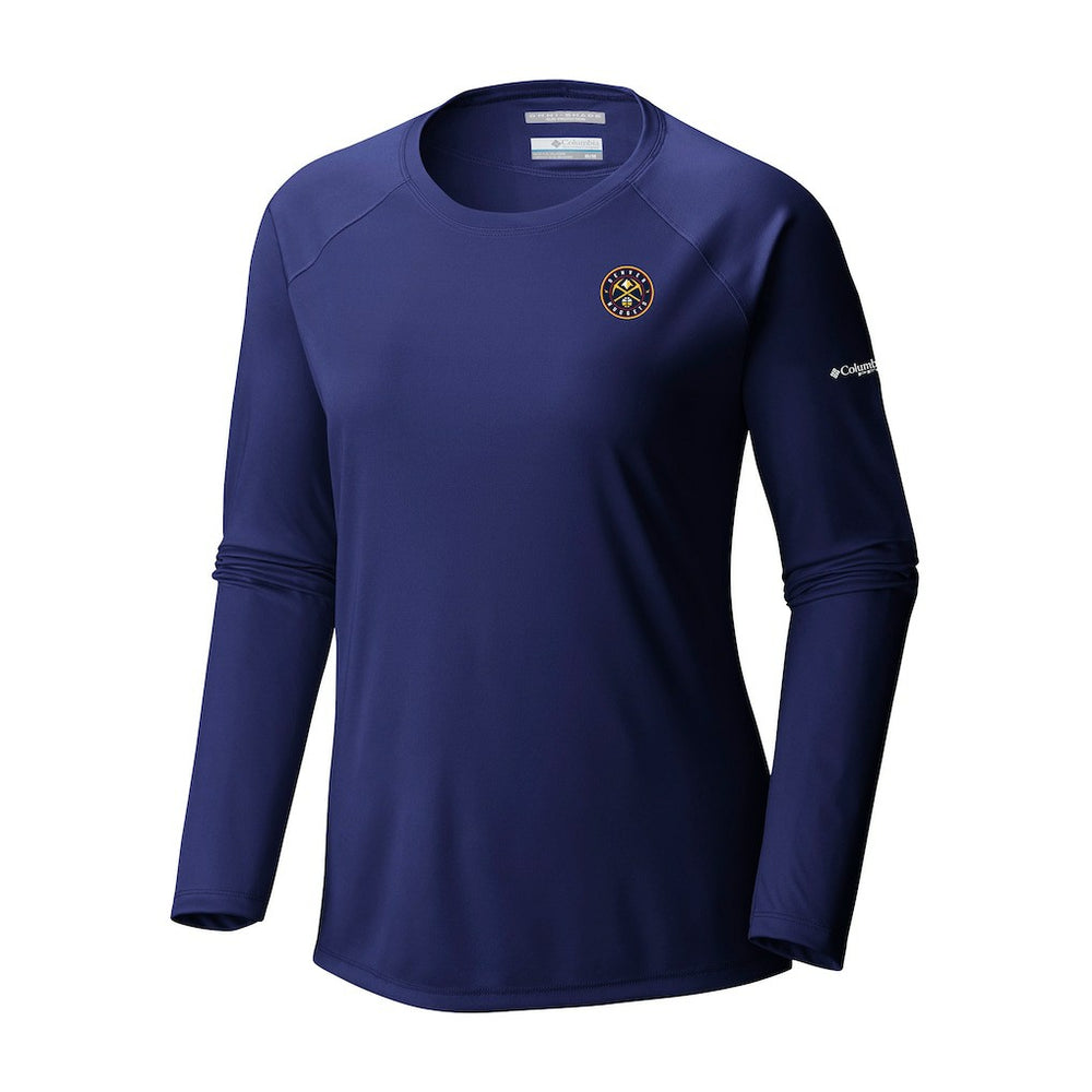 Denver Nuggets Women's Tidal Tee II Long Sleeve T-Shirt Navy