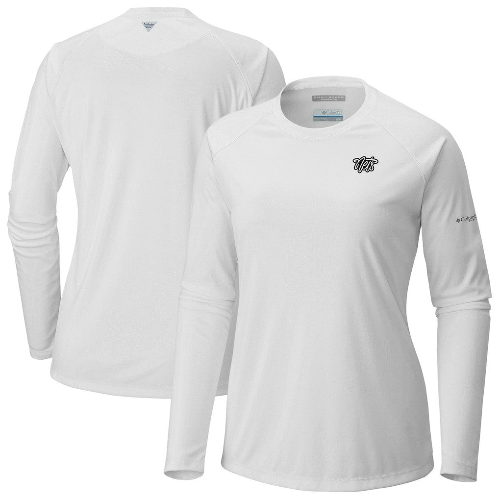Brooklyn Nets Women's Tidal Tee II Long Sleeve T-Shirt White