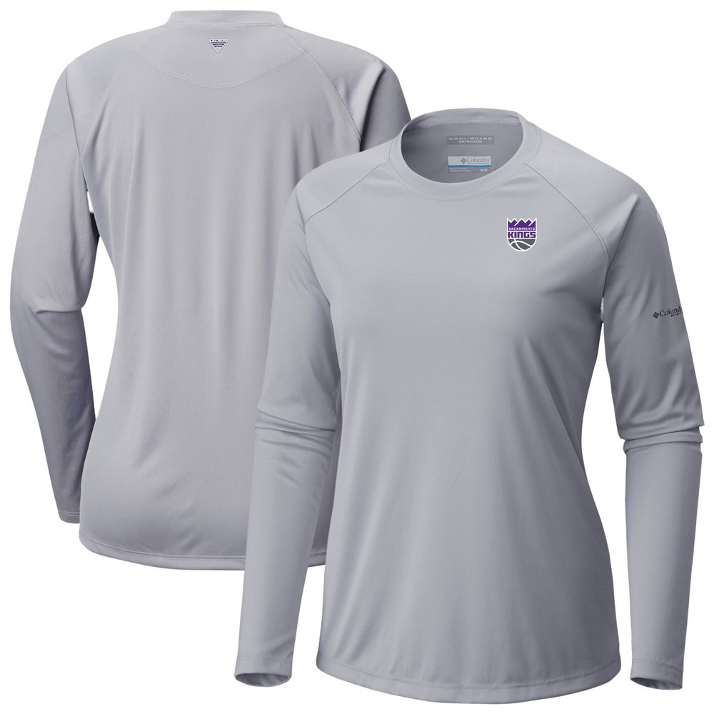 Sacramento Kings Women's Tidal Tee II Long Sleeve T-Shirt Gray