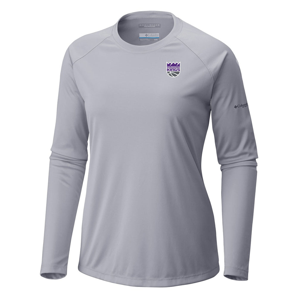 Sacramento Kings Women's Tidal Tee II Long Sleeve T-Shirt Gray