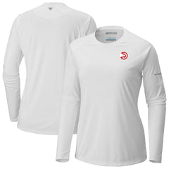 Atlanta Hawks Women's Tidal Tee II Long Sleeve T-Shirt White