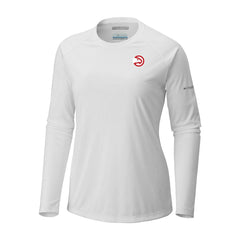 Atlanta Hawks Women's Tidal Tee II Long Sleeve T-Shirt White