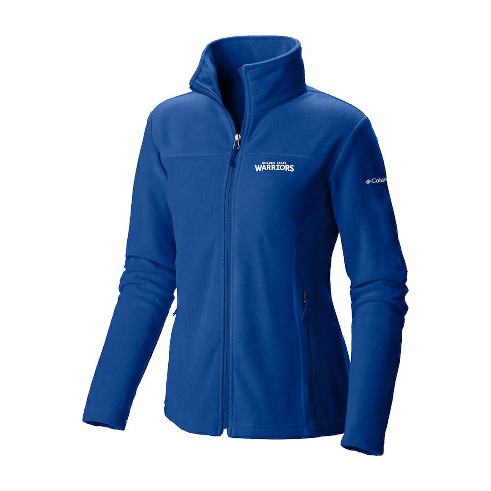 Golden State Warriors Women's Give & Go II Fleece Full-Zip Jacket Royal