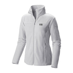 Detroit Pistons Women's Give & Go II Fleece Full-Zip Jacket White