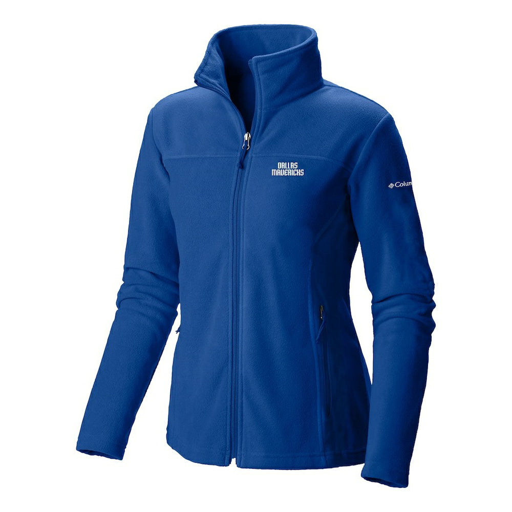 Dallas Mavericks Women's Give & Go II Fleece Full-Zip Jacket Blue