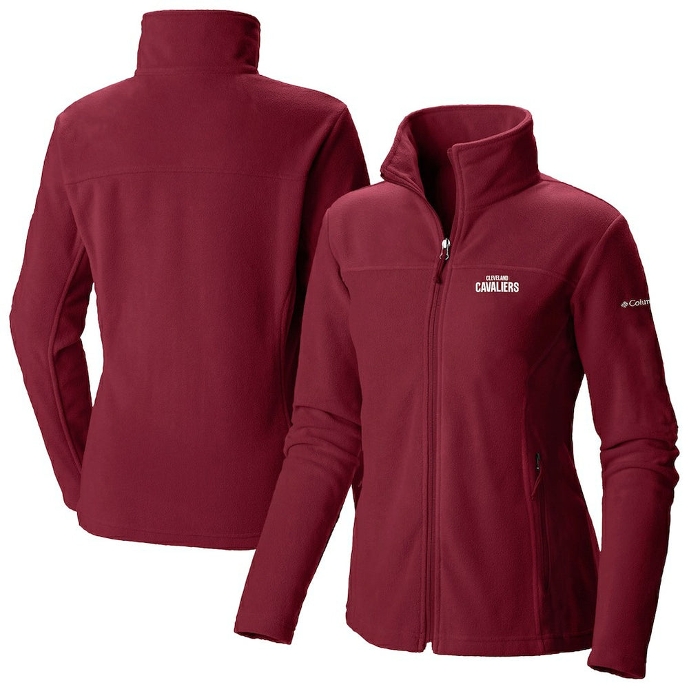 Cleveland Cavaliers Women's Give & Go II Fleece Full-Zip Jacket Wine