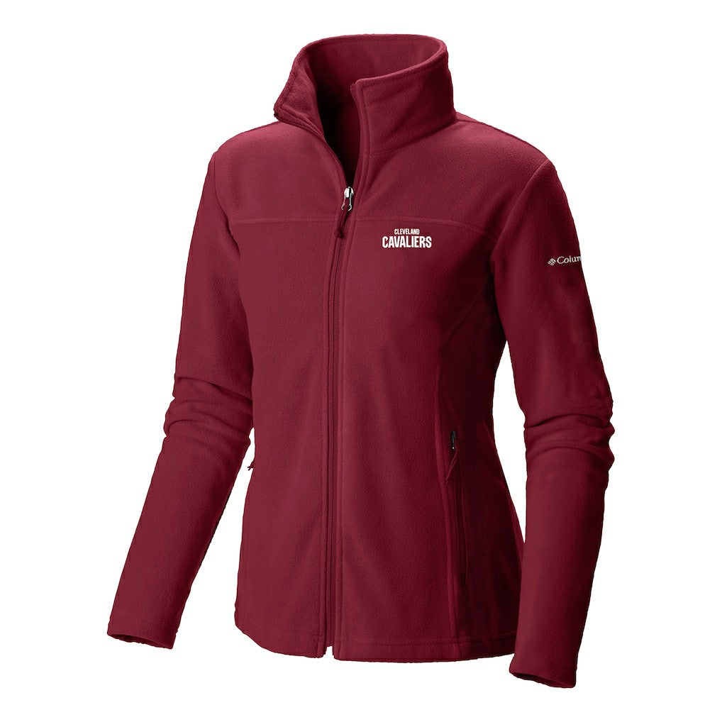 Cleveland Cavaliers Women's Give & Go II Fleece Full-Zip Jacket Wine
