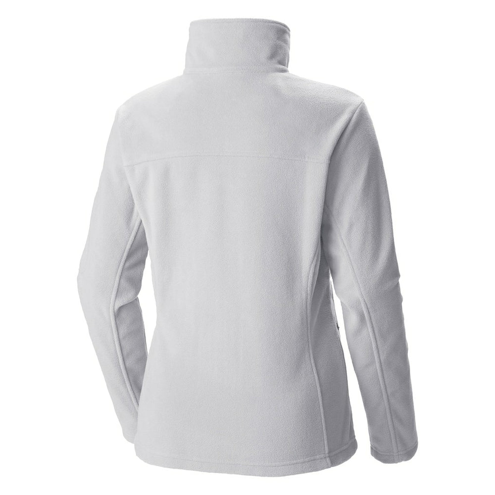 Denver Nuggets Women's Give & Go II Fleece Full-Zip Jacket White