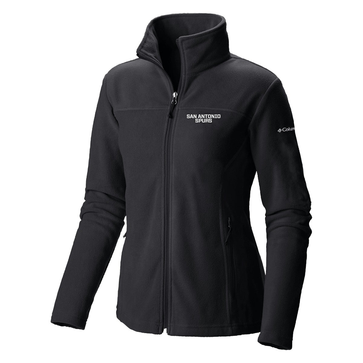 San Antonio Spurs Women's Give & Go II Fleece Full-Zip Jacket Black