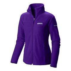 Charlotte Hornets Women's Give & Go II Fleece Full-Zip Jacket Purple