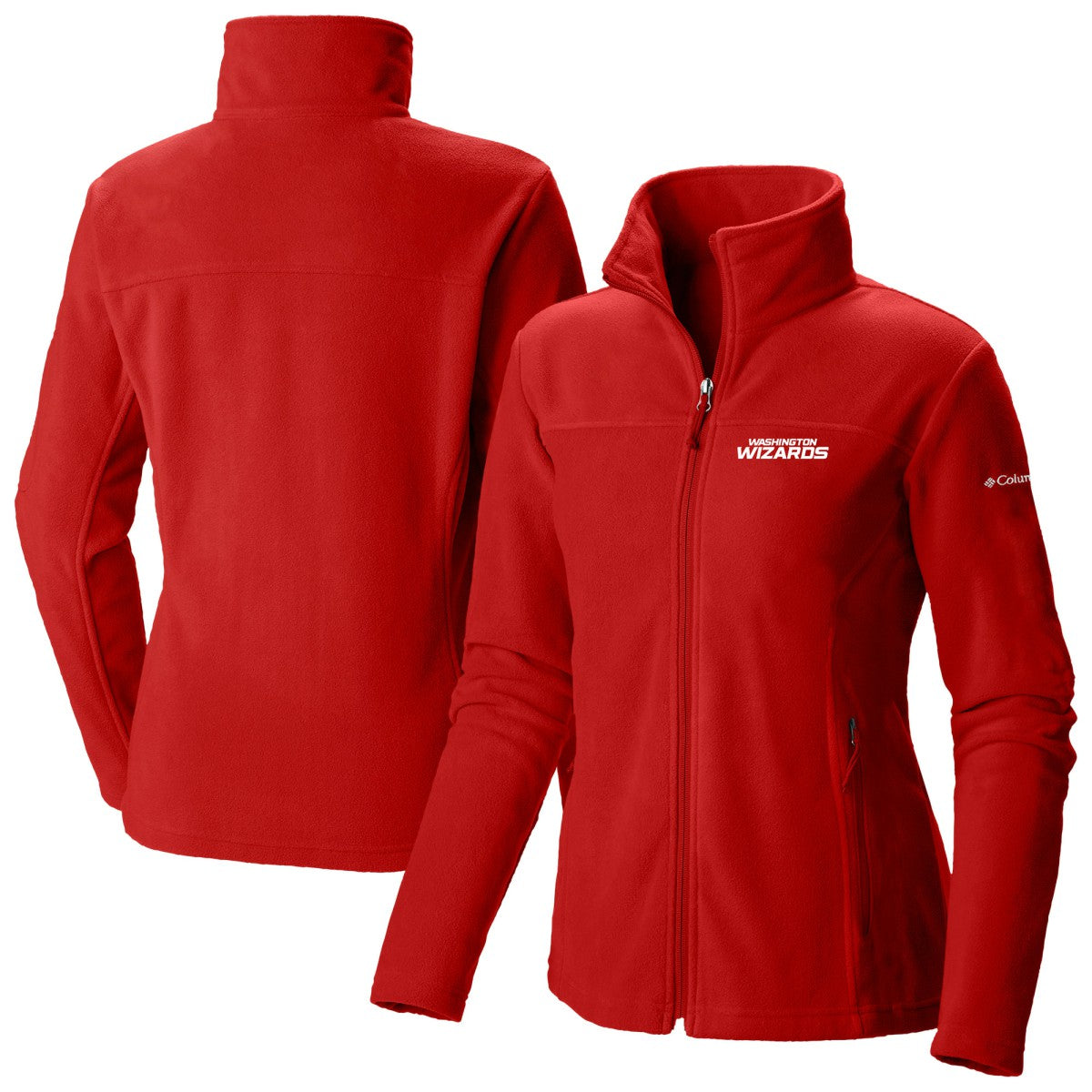 Washington Wizards Women's Give & Go II Fleece Full-Zip Jacket Red