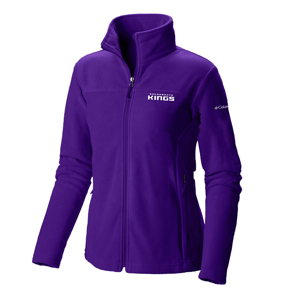 Sacramento Kings Women's Give & Go II Fleece Full-Zip Jacket Purple