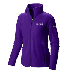 Sacramento Kings Women's Give & Go II Fleece Full-Zip Jacket Purple