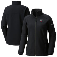Chicago Bulls Women's Kruser Ridge III Softshell Jacket Black