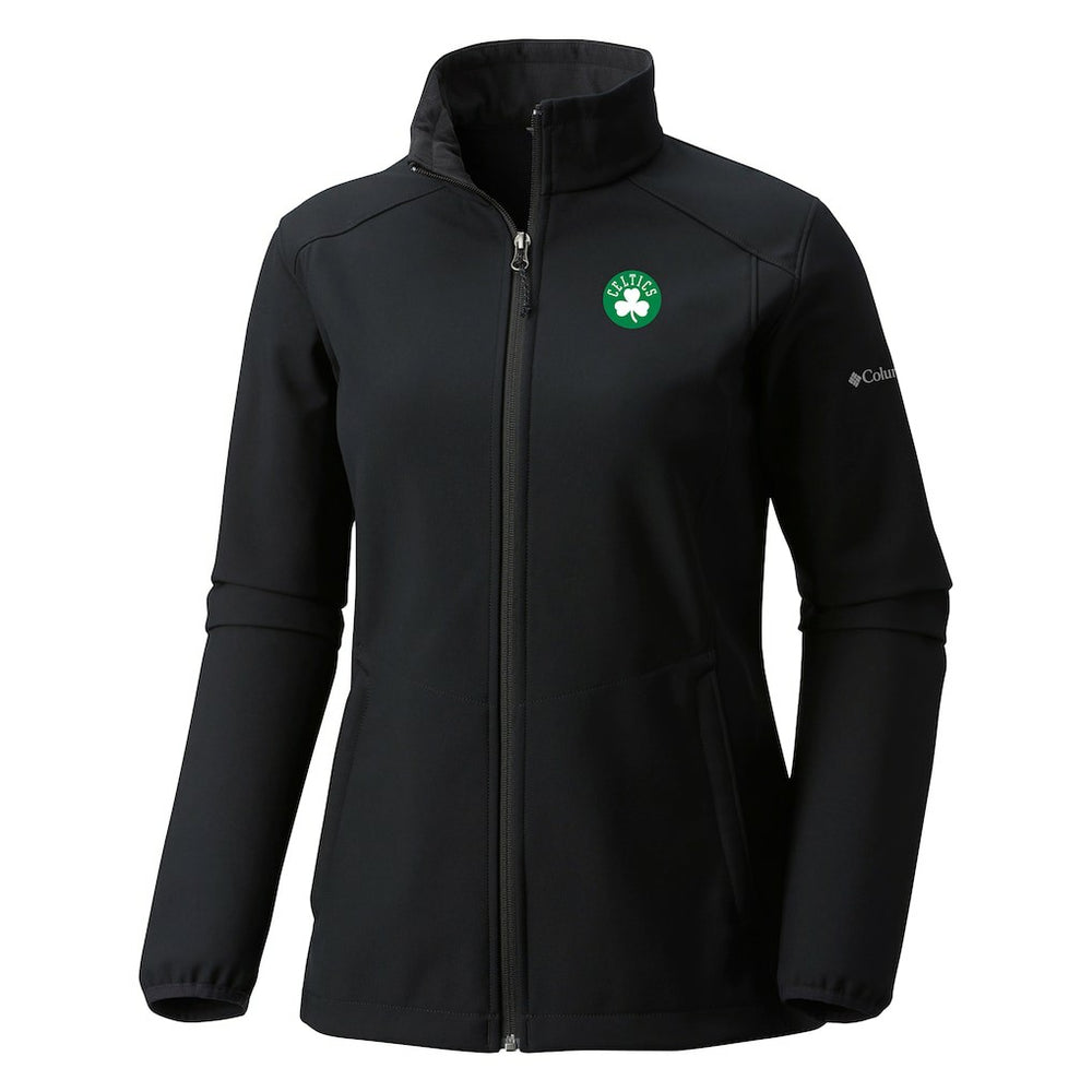 Boston Celtics Women's Kruser Ridge III Softshell Jacket Black
