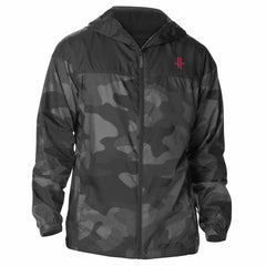 Houston Rockets Flash Challenger Windbreaker Jacket Black