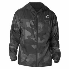 Utah Jazz Flash Challenger Windbreaker Jacket Black