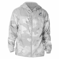 Utah Jazz Flash Challenger Windbreaker Jacket Gray