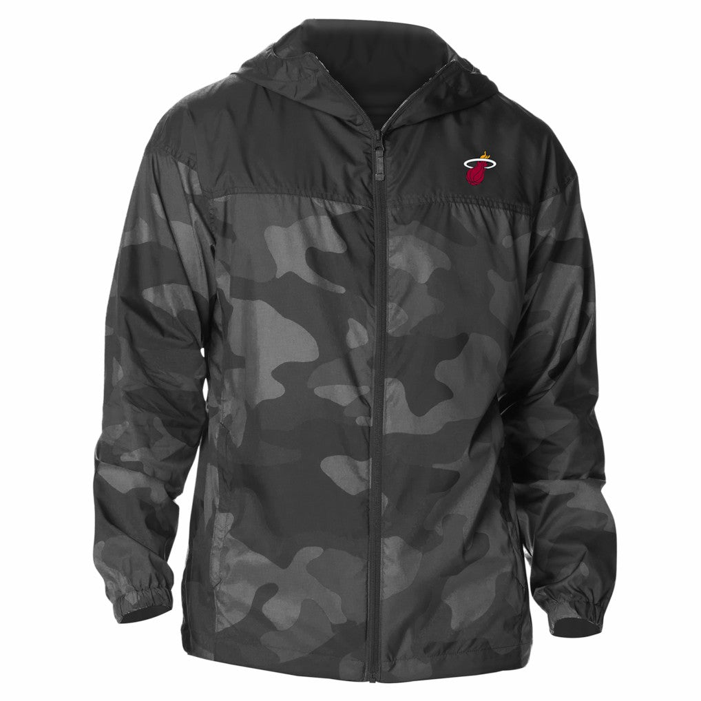 Miami Heat Flash Challenger Windbreaker Jacket Black