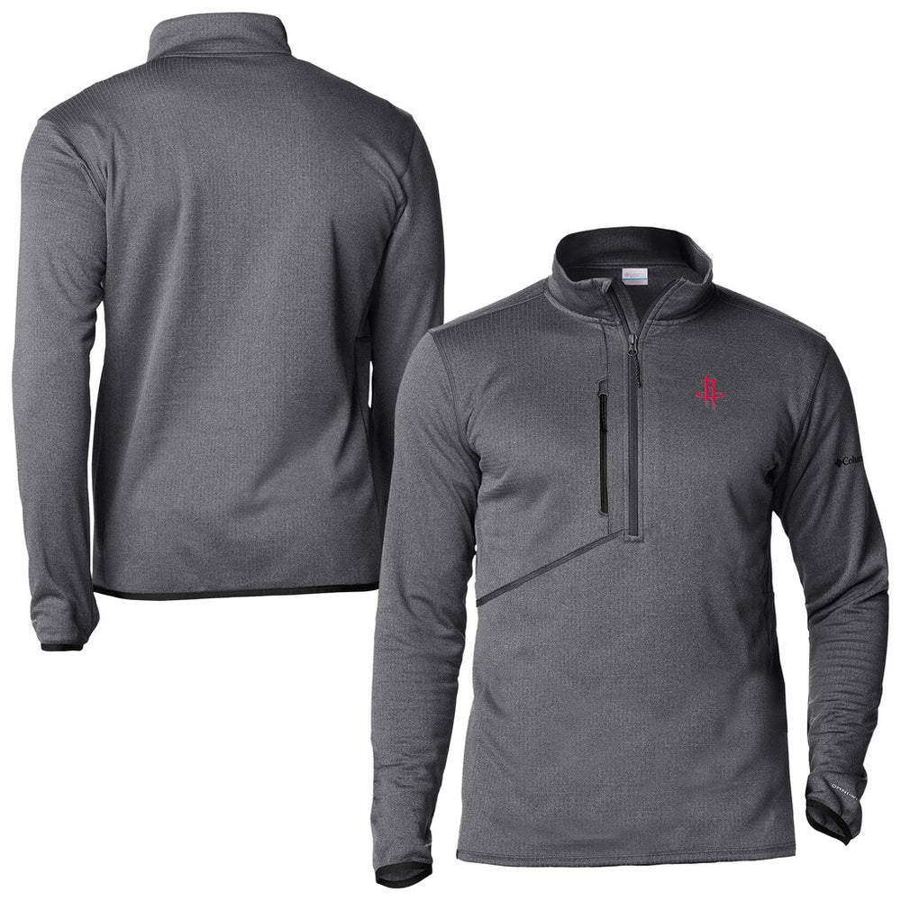 Houston Rockets Park View Fleece Half-Zip Top Black