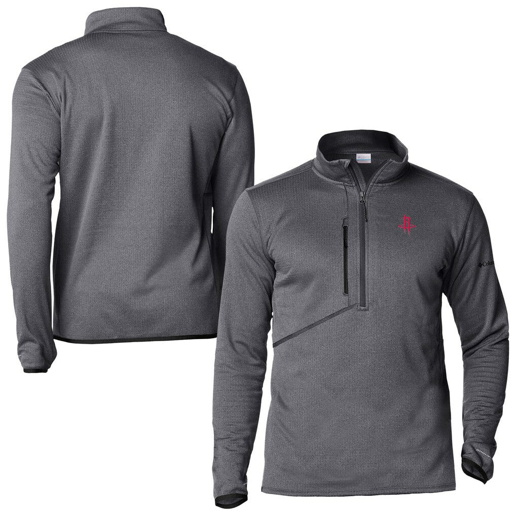 Houston Rockets Park View Fleece Half-Zip Top Black