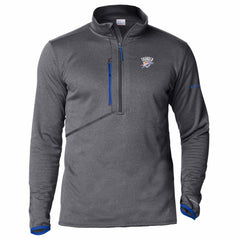 Oklahoma City Thunder Park View Fleece Half-Zip Top Blue