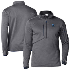 Memphis Grizzlies Park View Fleece Half-Zip Top Gray